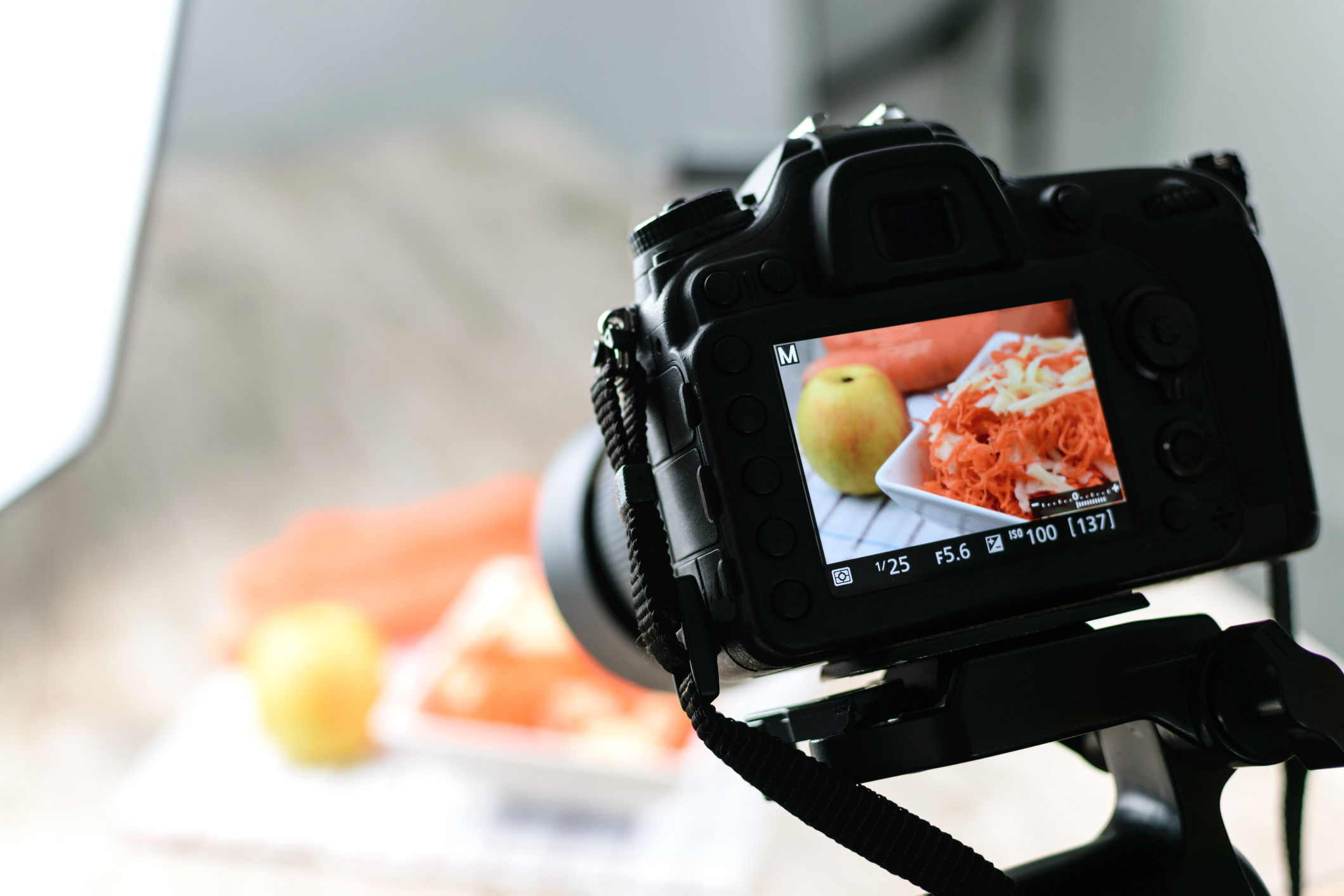 Food photography production